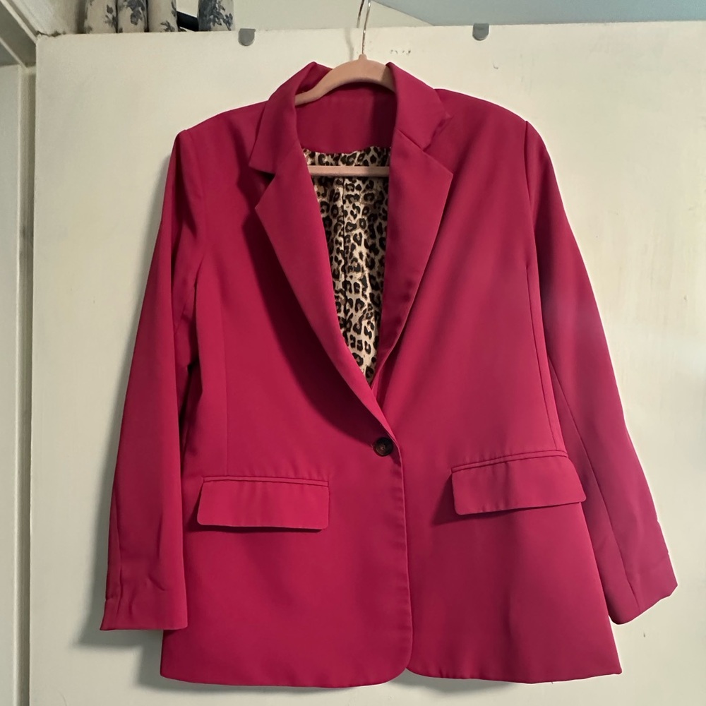 Women's Pink Blazer